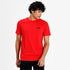 T-shirt rossa con logo Puma Essentials, Abbigliamento Sport, SKU a722000082, Immagine 0